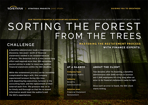 RoseRyan---Case-Study---Strategic-Projects---Sorting-the-Forest-from-the-Trees